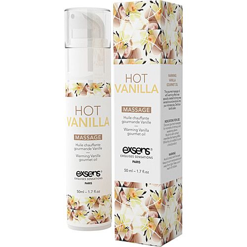 Warming Gourmet Massage Oil Hot Vainilla 50 ml