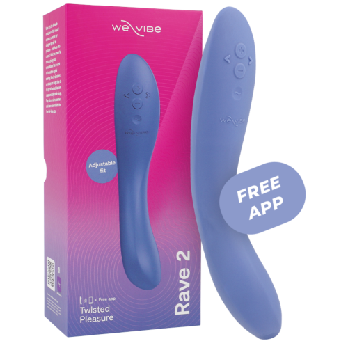 Wibrator WE-VIBE RAVE 2 do punktu G, niebieski