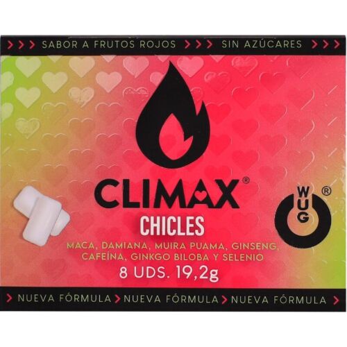 Chicles WUG GUM WUG CLIMAX z Guaraną i Witaminami