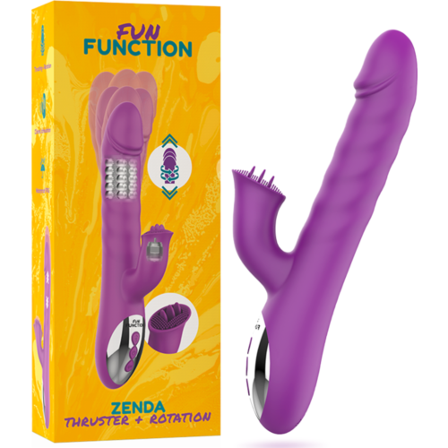 Wibrator Rabbit FUN FUNCTION ZENDA THRUSTER & ROTATION