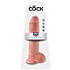 Dildo King Cock 28 cm z realistycznym dotykiem