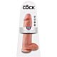 Dildo KING COCK 12 z realistycznym dotykiem i testikulami