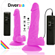 Dildo realistyczne DIVERSIA 18 cm z wibracją