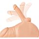 Masturbator PDX PLUS+ Perfect Ride z ruchomym penisem