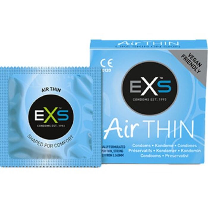 Prezerwatywy Exs Air thin 3?s ultracienkie
