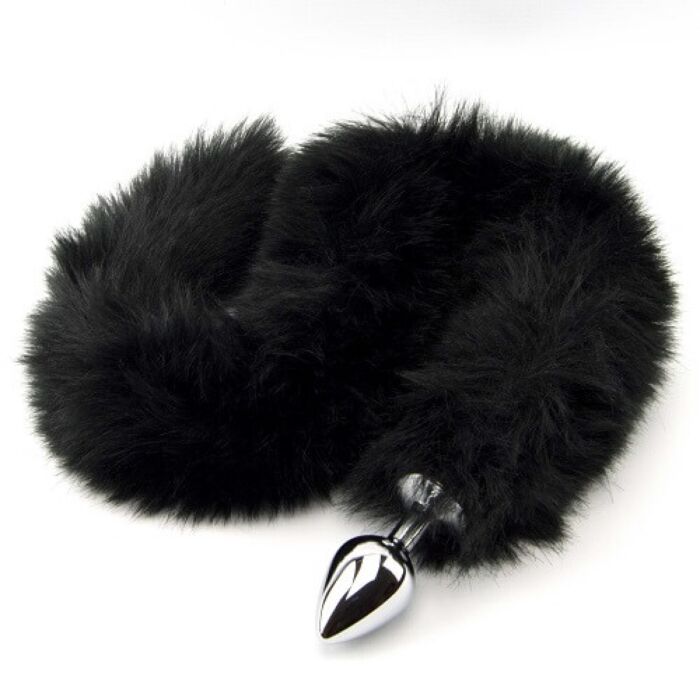 Plug analny Furry Fantasy Black Panther z ogonem 78 cm Plug analny Furry Fantasy Black Panther z ogonem 78 cm