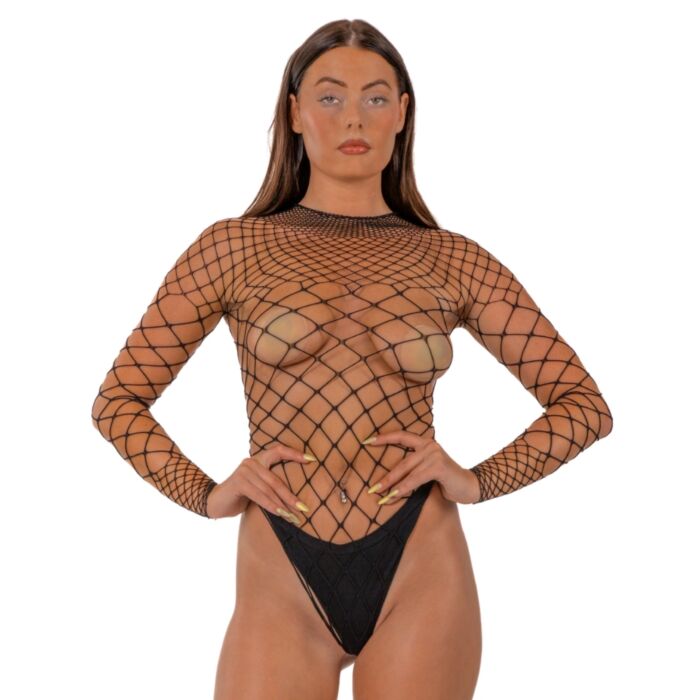 Body Lace Long Sleeved z siatki Body Lace Long Sleeved z siatki