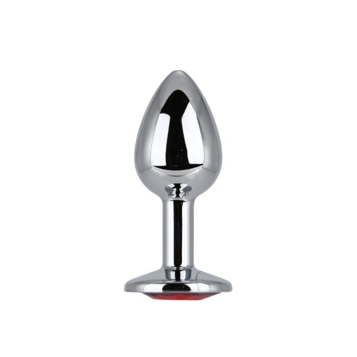 Butt Plug Toosh Metal Small z czerwonym kamieniem Rojo Butt Plug Toosh Metal Small z czerwonym kamieniem Rojo