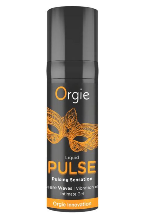 Żel stymulujący Orgie Liquid Pulse 15 ML - smakowity do pocałunków