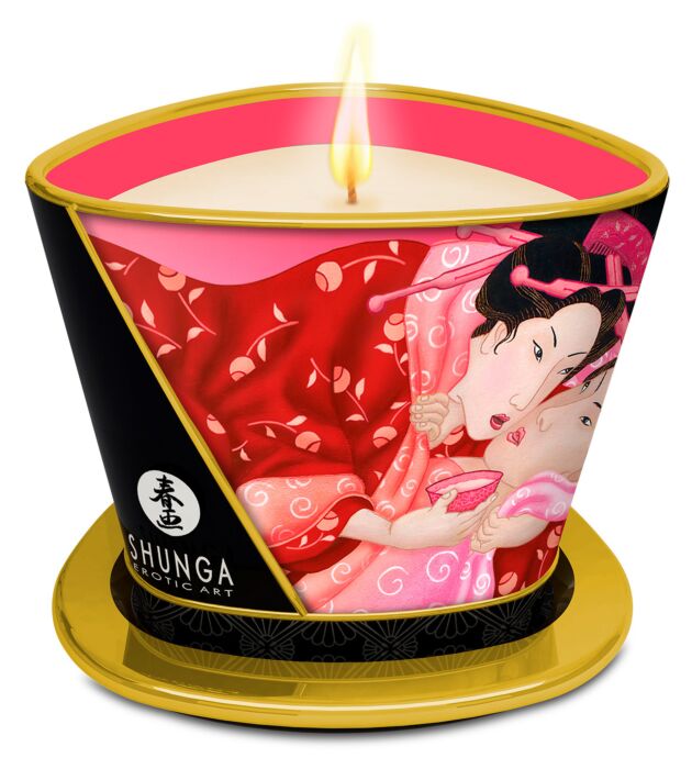 Świeca do masażu Shunga Cherry Blossom 170 ml