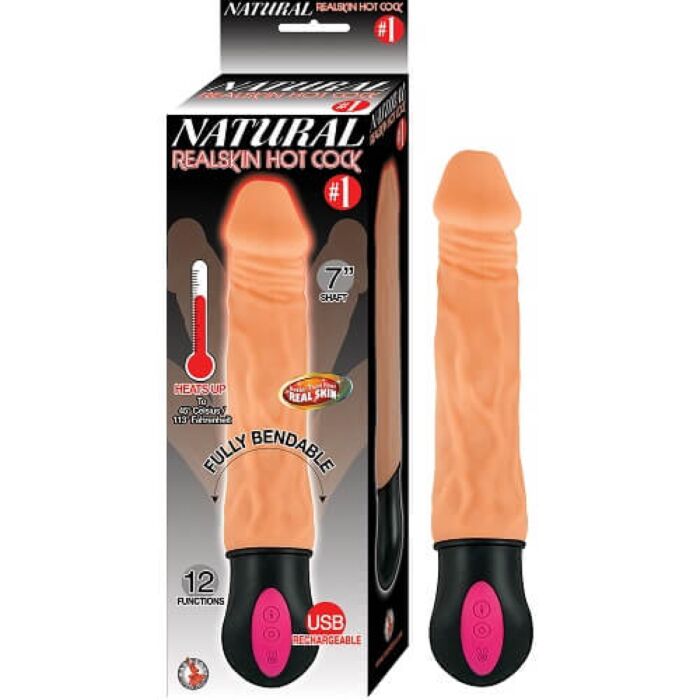 Dildo Analne Nasstoys Realistic Warming 7 cali z funkcją rozgrzewania Dildo Analne Nasstoys Realistic Warming 7 cali z funkcją rozgrzewania