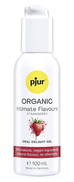 Żel intymny Pjur ORGANIC Intimate Flavours Strawberry