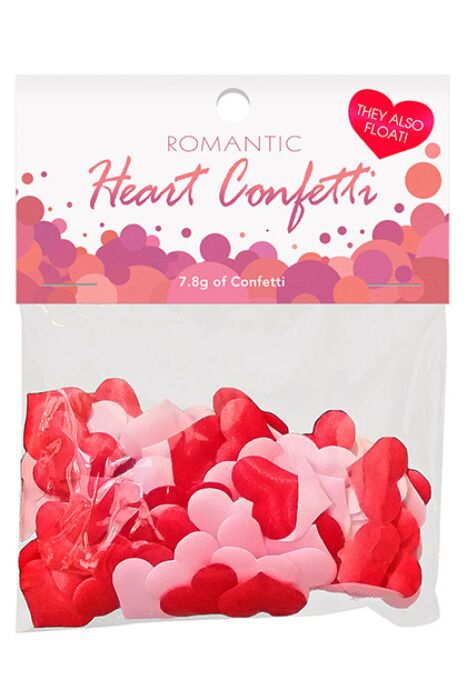 Confetti Kheper Games Romantic Heart do kąpieli Confetti Kheper Games Romantic Heart do kąpieli