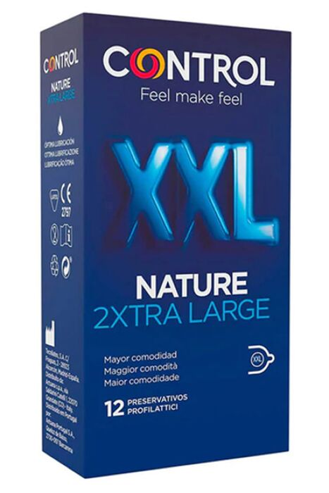 Prezerwatywy Control Nature XXL 12 sztuk Prezerwatywy Control Nature XXL 12 sztuk