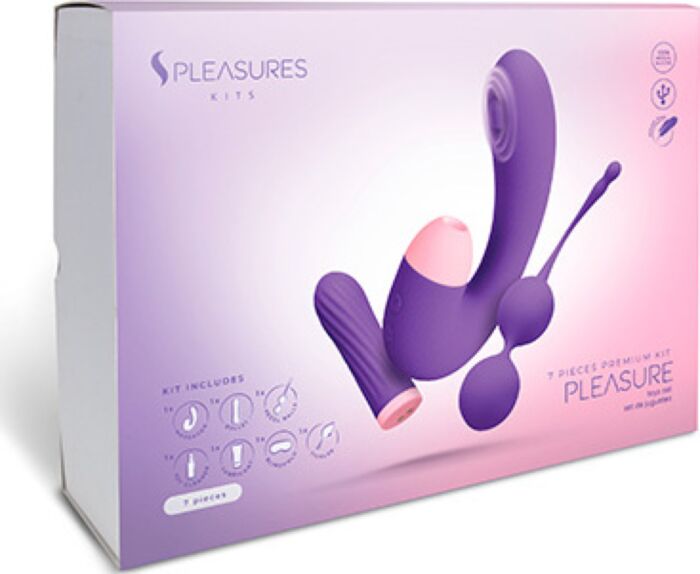 Zestaw Pleasure Kit S Pleasures – komplet 7 elementów