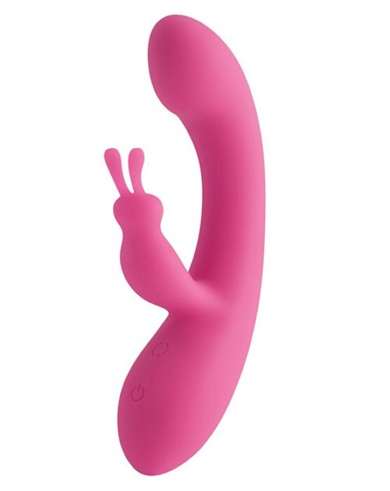 Wibrator rabbit S Pleasures Velvet Love Bunny z podwójną stymulacją