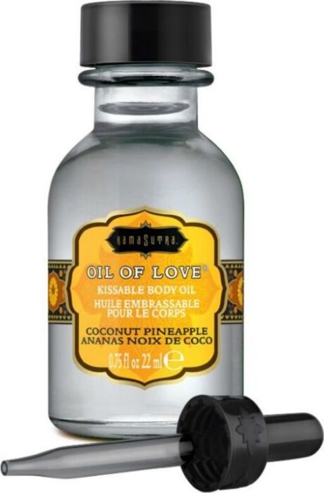 Olejek jadalny KAMASUTRA kokos i ananas 22 ml