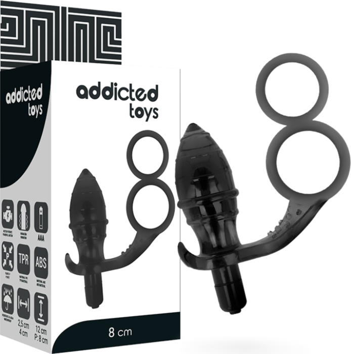 Pierścień Podwójny Czarny