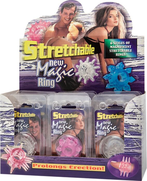 Pierścień erekcyjny Magic Strech Ring regulowany Pierścień erekcyjny Magic Strech Ring regulowany