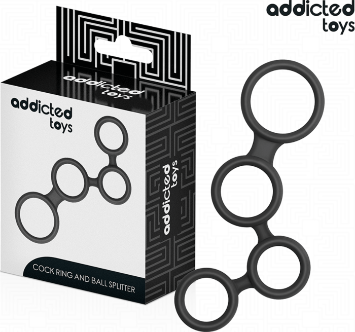 Anillo do Penisa Addicted Toys z Podziałem na Jądra