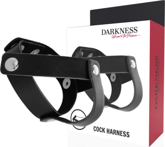 Anillo Pene DARKNESS - regulable para pene y testículos