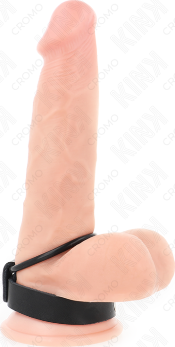 Anillo Pene KINK RING POWER z Divisorem i Skórą Anillo Pene KINK RING POWER z Divisorem i Skórą