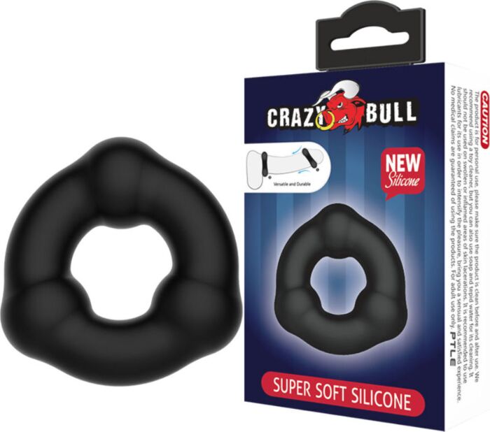 Anillo silikonowy CRAZY BULL z wypustkami