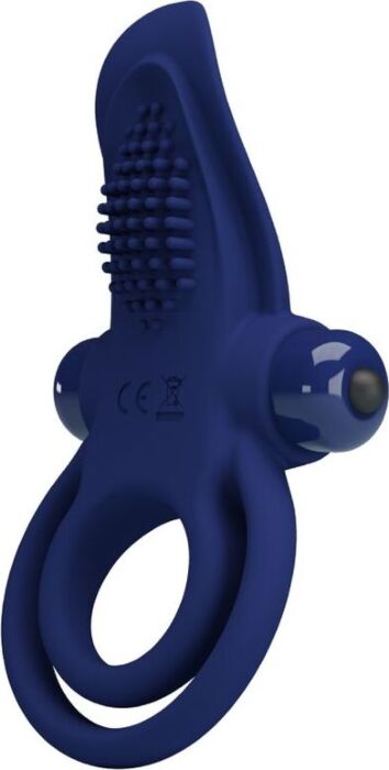 Pierścień wibracyjny PRETTY LOVE Bronson z podwójnym pierścieniem Pierścień wibracyjny PRETTY LOVE Bronson z podwójnym pierścieniem