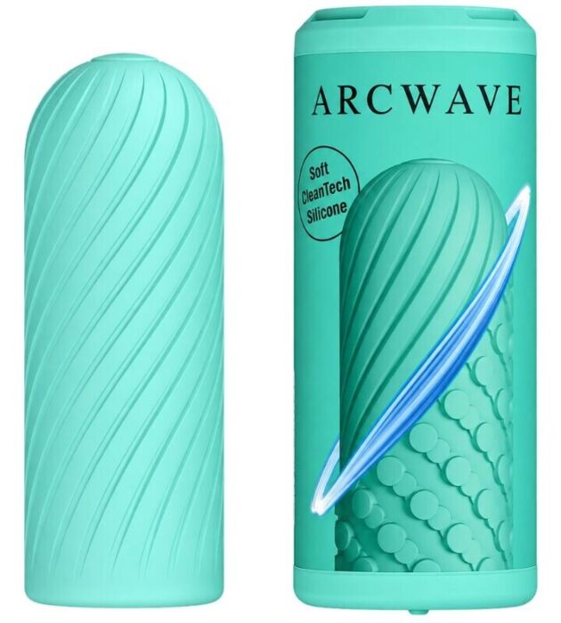 Masturbator ARCWAVE Ghost dwustronny silikonowy miętowy