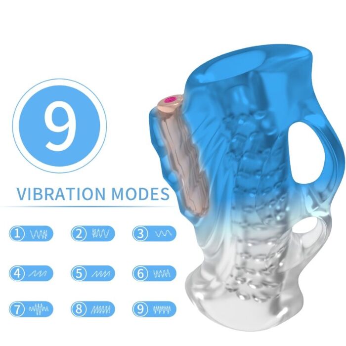 Masturbator ARMONY - MASTURBATOR FINGER & VIBRATOR z 10 trybami Masturbator ARMONY - MASTURBATOR FINGER & VIBRATOR z 10 trybami
