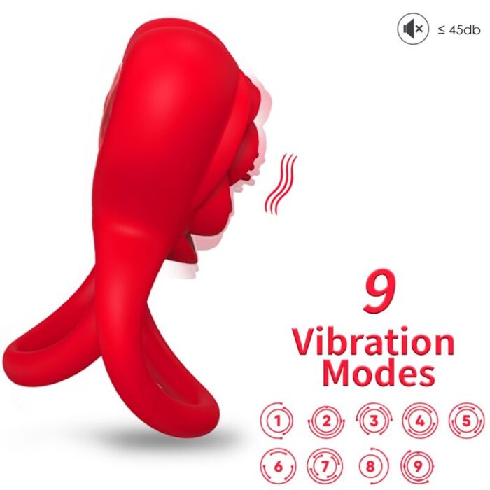 Pierścień Wibracyjny ARMONY Heart Red Pierścień Wibracyjny ARMONY Heart Red