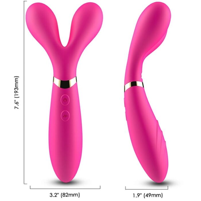 Wibrator ARMONY Y-WAND z podwójną końcówką Wibrator ARMONY Y-WAND z podwójną końcówką