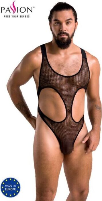 Arnesy męskie Passion 040 BODY Leon czarny