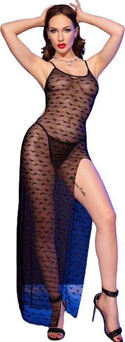 Babydoll Chilirose CR 4707 Elegancki Długi