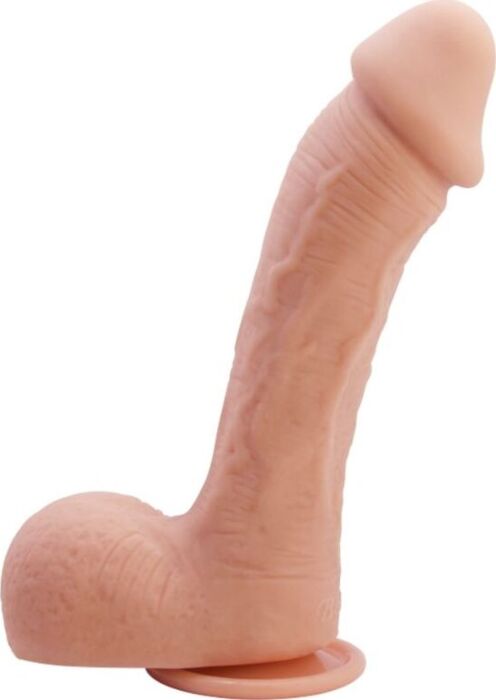 Dildo BAILE Johnson 22 cm z teksturowanym trzonem