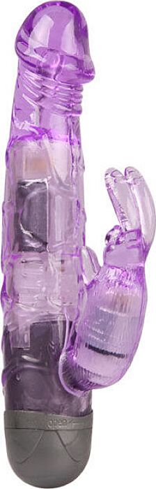 Baile vibrador multivelocidad con estimulador lila Baile vibrador multivelocidad con estimulador lila