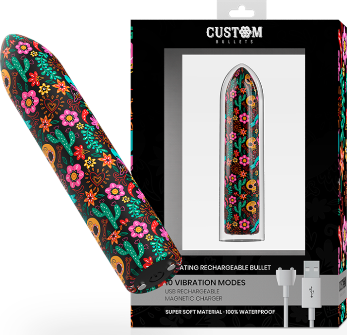 Pocisk Czaszka Ładująca się z różnymi intensywnościami