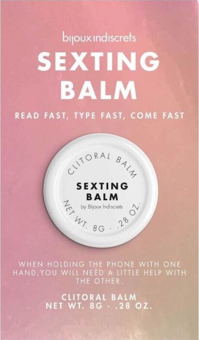 Balsam do łechtaczki BIJOUX SEXTING BALM z efektem ciepła