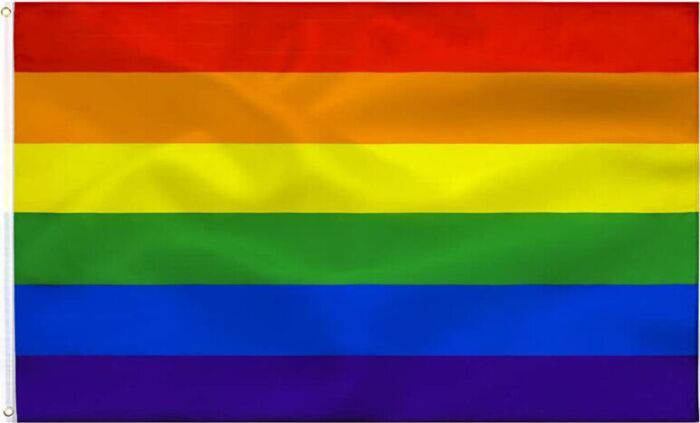 Flaga tęczowa PRIDE 90x150 cm - Wyraź swój styl!