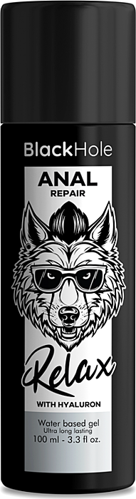 Baza do naprawy odbytu Black Hole na bazie wody z kwasem hialuronowym 100 ml