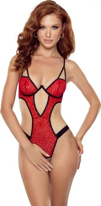 Body Passion Porigelia Czerwone S/M Eleganckie