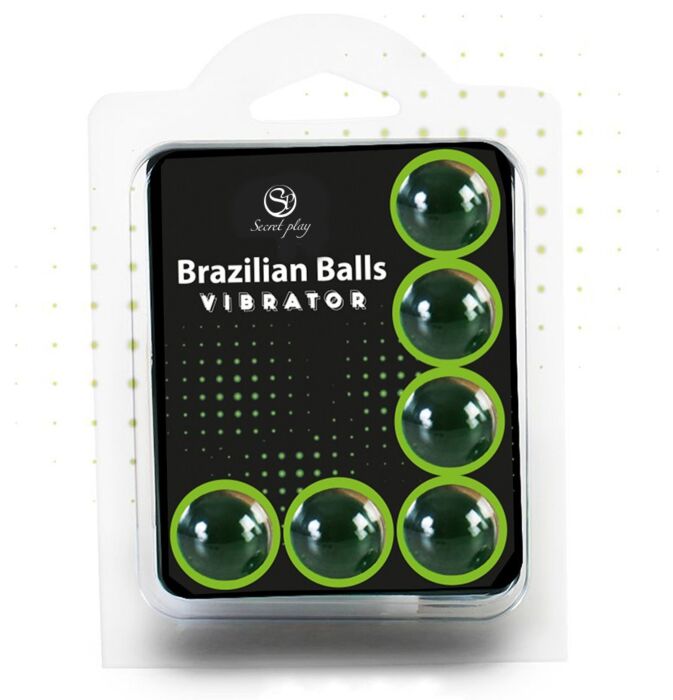 Kulki Brazilian Balls SECRETPLAY - Zestaw 6 sztuk