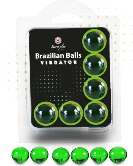 Bolas Brazilian Balls SECRETPLAY - Zestaw 6 sztuk