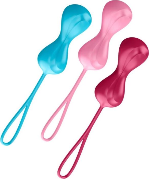 Kulki do treningu SATISFYER BALLS Loveballs Set 1 Kulki do treningu SATISFYER BALLS Loveballs Set 1