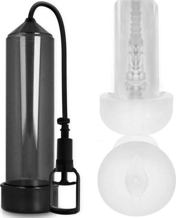 Bomba Erekcyjna PUMP ADDICTED RX7 Z Masturbatorem