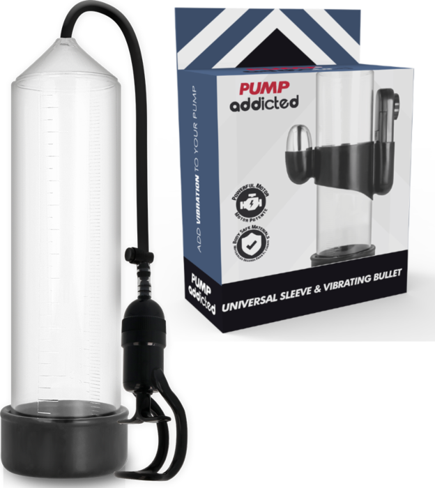 Bomba Erekcyjna Pump Addicted RX5 z Wibratorem
