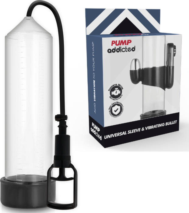 Bomba Erekcyjna Pump Addicted RX7 z Wibratorem