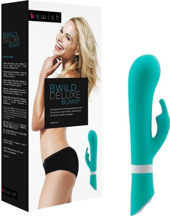 Bwild deluxe vibrador bunny jade