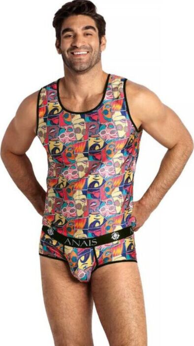 Camiseta ANAIS MEN COMICS TOP L - Seksowna moda Camiseta ANAIS MEN COMICS TOP L - Seksowna moda