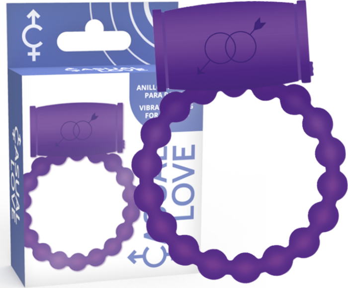 Anillo wibrator CASUAL LOVE 25 - elastyczność i przyjemność
